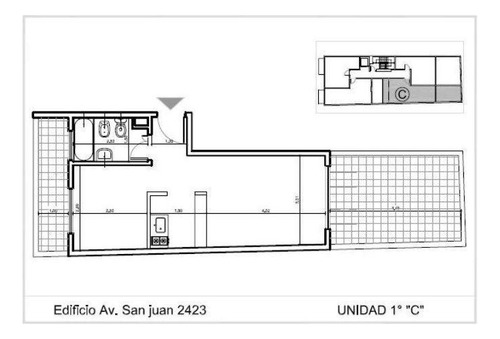 Departamento En Venta, 1 Ambientes | San Cristobal