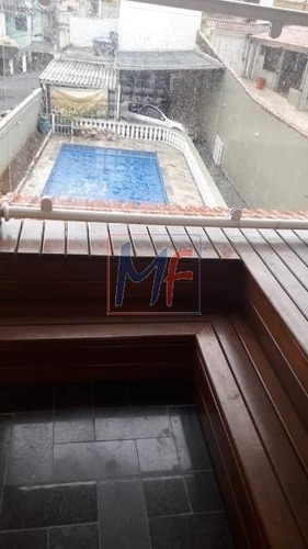 Imagem 5 de 30 de Ref 5314 Excelente Sobrado Na Vila Celeste Sendo 4 Suítes, 6 Vagas Cobertas, Quintal Superior Com Varal, Piscina, Canil, Portão Automático. - 5314