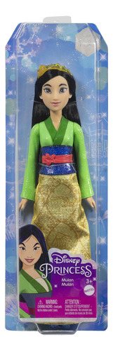 Muñeca Articulada Mulan Con Accesorios De Princesas Disney