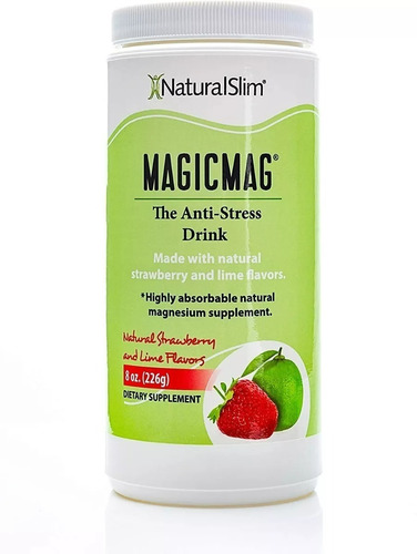 Natural Slim Magicmag Citrato De Magnesio 226g