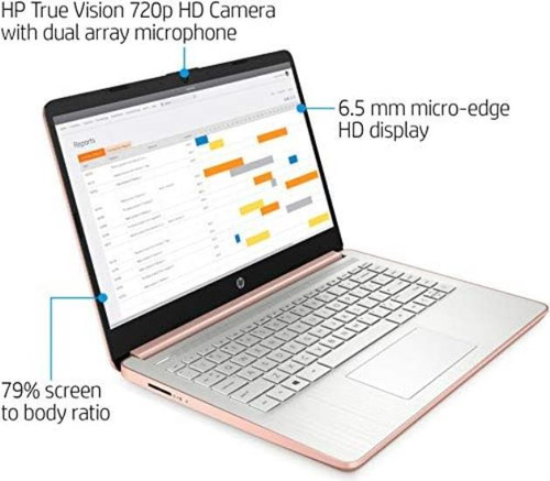 Pantalla Hp Stream Hd De 14 Pulgadas, Procesador Intel Celer