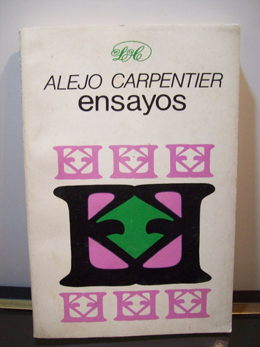 Adp Ensayos Alejo Carpentier / Letras Cubanas 1984 La Habana