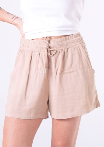 Short De Lino Con Spandex Pensamientos