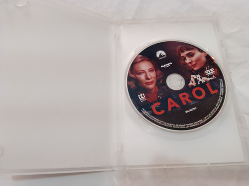 Dvd Original Carol Cate Blanchett Rooney Mara Excelente
