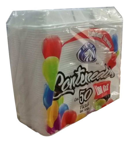 Contenedor 8x8 Liso Termico / Lk Blanco