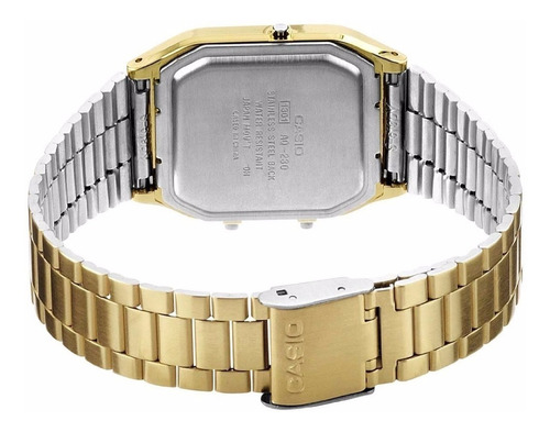 Relógio Casio Retrô Analógico Digital Aq-230ga-9dmq Dourado