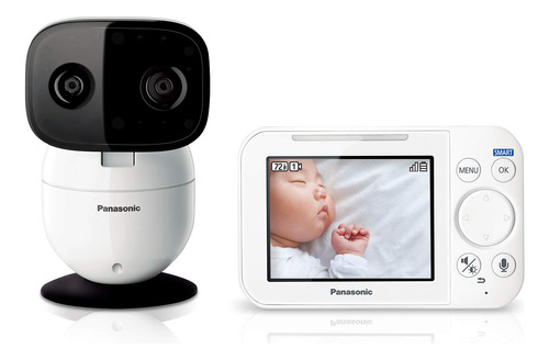 Panasonic Monitor De Bebé Con Cámara Y Audio, Video A Color