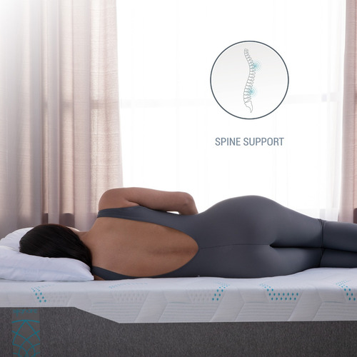 Sognare® Colchón Sense Queen Size Memory Foam Y Capa De Gel
