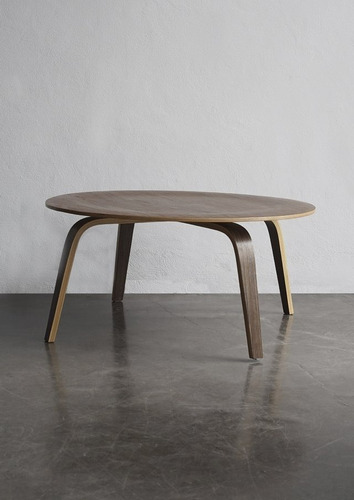 Mesa Ratona De Living Madera Diseño Eames - Plywood