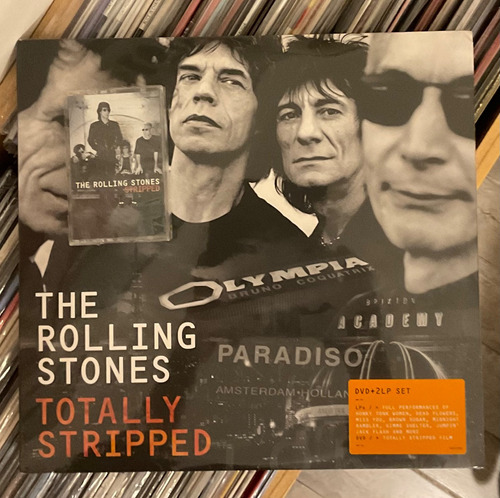 Rolling Stones Totally Stripped Vinilo,dvd Año 2016+cassette