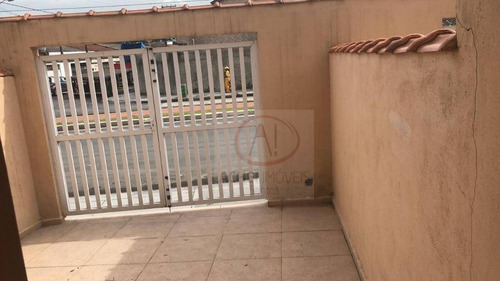 Casa Com 2 Dormitórios À Venda, 60 M² Por R$ 260.000,00 - Jardim Paraíso - São Vicente/sp - Ca1526