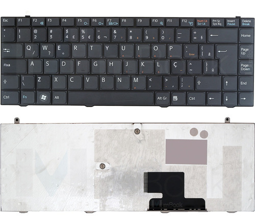 Teclado P/ Sony Vaio Vgn Fz140ebvgn Fz140nvgn Fz485ub