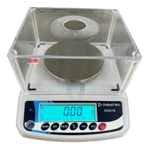 Bascula Exacta Marca Dibatec Capacidad De 600 G Blanco