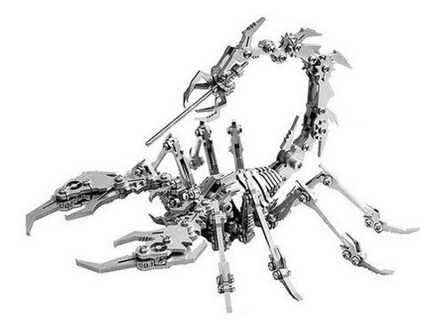 Modelo De Ensamblaje Metálico, Venomous Scorpion [u]