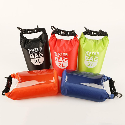 2l Waterproof Dry Bag Roll Compression Sack Blue 2 L Blue