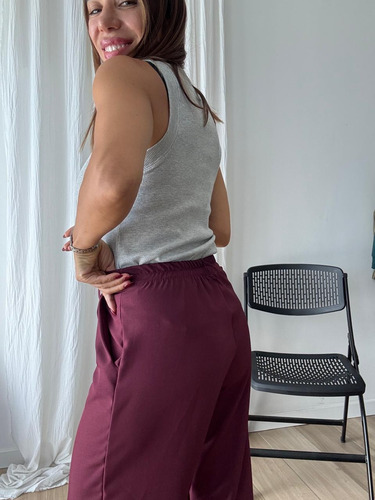 Pantalón Sastrero Con Elástico