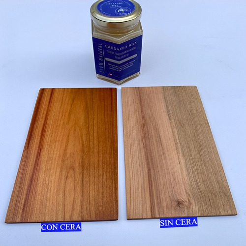 Cera De Carnauba Y Abejas, Sellador Para Maderas Y Cueros.
