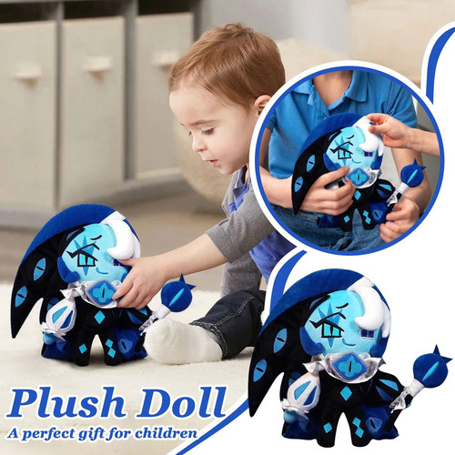 Muñeca De Peluche Cookie Run Kingdom Plush Shadow Milk Cooki