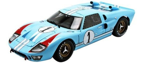 1966 Ford Gt40 Mk 2 Blue 1 118 Por Shelby Collectibles Sc411