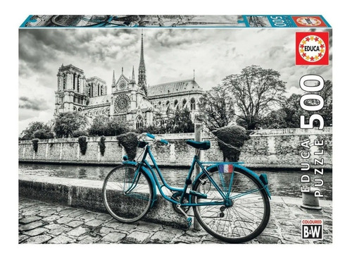 Puzzle Rompecabezas Educa 500 Pzs Bicicleta En Notre Dame