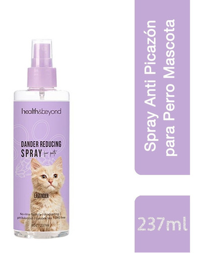 Spray Anti-caspa Y Brillo Para Perro Mascota 237ml