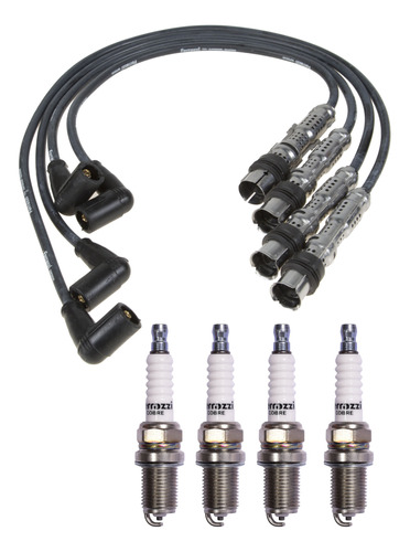 Kit Cables + Bujias Ferrazzi Volkswagen Gol Power 1.4 06/13