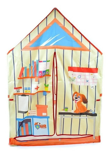 Carpa Casita Tipi Infantil Veterinaria Pelotero Plaza Blanda