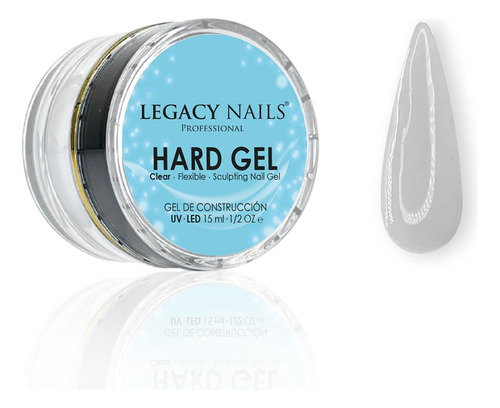 Legacy Nails Gel Constructor Duro, Esculpe Y Construye Exte.