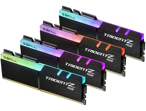 Imagem 1 de 5 de Memoria Ddr4 G.skill Tridentz Rgb Series 32gb(4x8gb)3600mhz