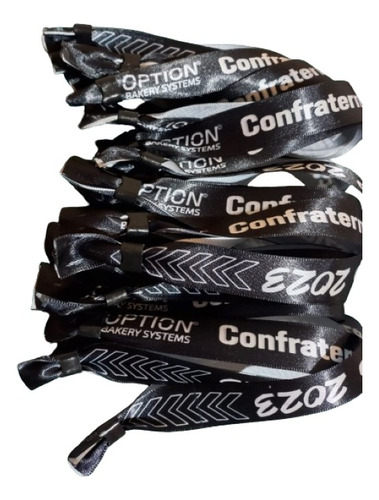 3000 Pulseiras Em Tecido Personalizada 22 Mm