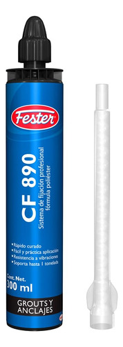 Fester Anclaje Quimico Cf890 Resina Poliéster 300ml Para