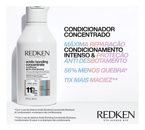 Redken Acidic Bonding Concentrate - Condicionador 300ml