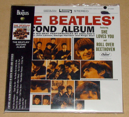 The Beatles Second Album Cd Mini Lp Argentino