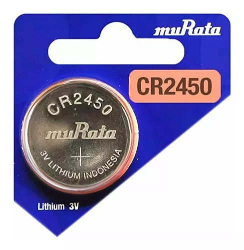 6 Baterías Pilas Cr2450 Murata 3 Voltios 100 % Originales