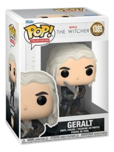 Pop! Funko Geralt #1385 | The Witcher | Netflix