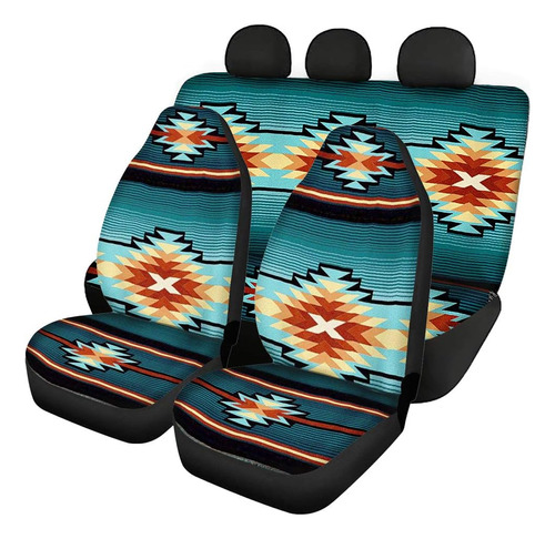 Fkelyi Fundas De Asiento Universales De Diseño Tribal Azteca