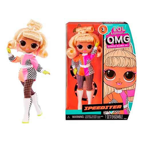 Figura Lol Surprise Omg Speedster Universo Binario