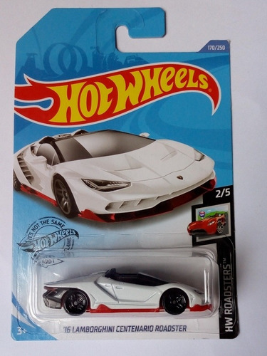 Hot Wheels 16 Lamborghini Centenario Roadster Hw Exotics
