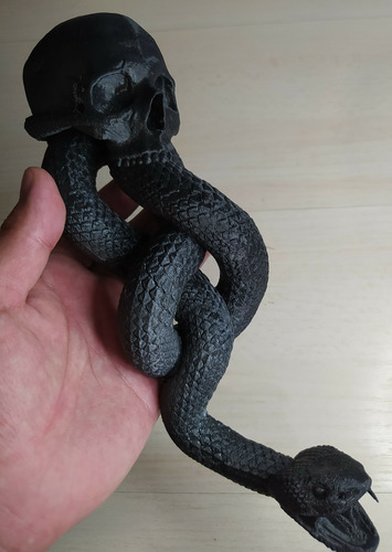 Marca Tenebrosa Harry Potter Impreso 3d Negro