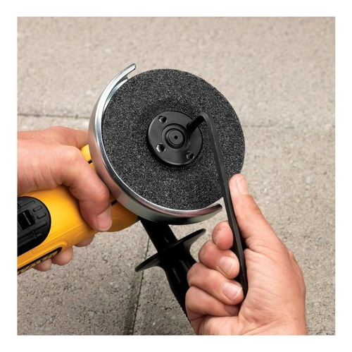 Esmeriladora Angular 220v 4 ½'' 900w Dewalt Dwe4120-b2 Color Amarillo Frecuencia 50 Hz/60 Hz