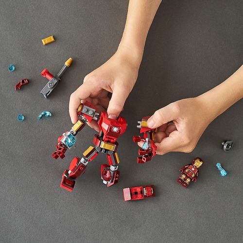 Lego Marvel Avengers Homem De Ferro Mech 76140 Crianças Supe