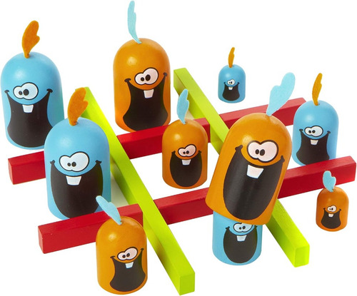Juego De Mesa Para Niños Gobblet Gobblers 2 Personas