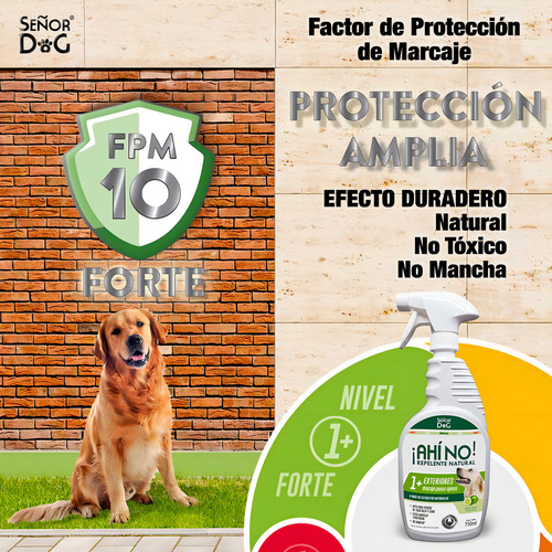 Spray repelente Señor Dog® 1005 750 ml e 700 g