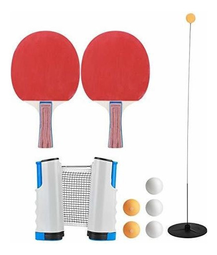 Raquetas - Evtscan - Juego De Paleta De Ping Pong Profes