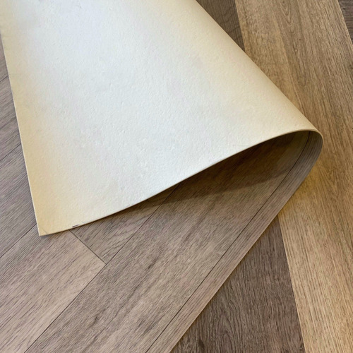 Imagen 4 de 4 de Alfombra Vinilica 50x150 Madera Cocina Baño Pasillo Balcon