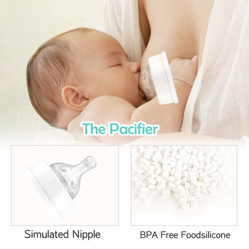 Ncvi Extractor De Leche Manual Con La Botella De Leche, Port