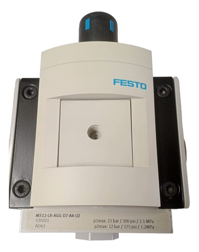 Regulador De Presión, Festo, Ms12-lr-agg-d7