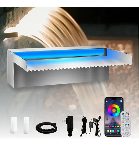 Generador De Niebla Para Estanques Y Fuentes - Acero Inoxidable, 110-240V, Efecto Decorativo Y Refrescante