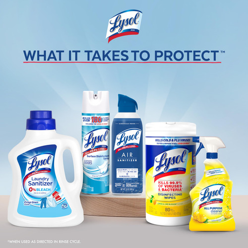 Desinfetante De Lavanderia E Intensificador De Perfume Lysol