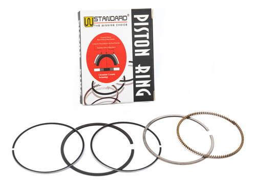 Kit Aro Pistón P/ Honda Storm/ Cg 125 1,22mm W Standard